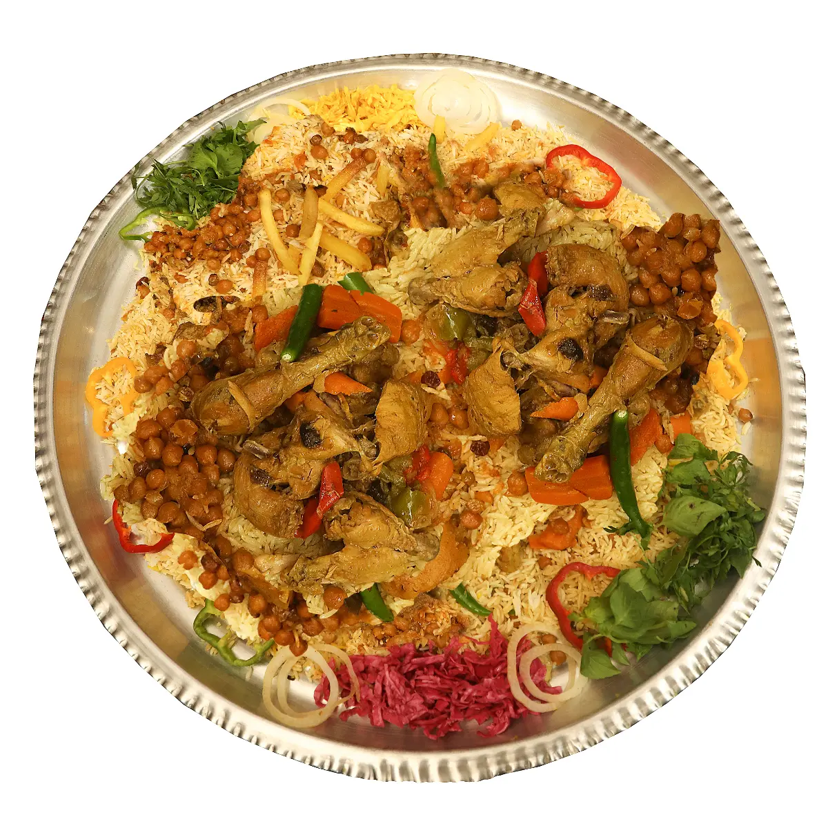سینی مچبوس مرغ 6 نفره