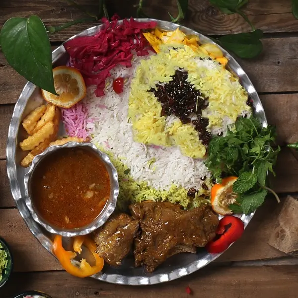 چلو گردن گوسفندی