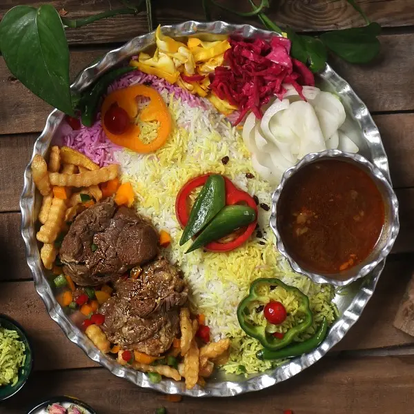 چلو ماهیچه گوساله