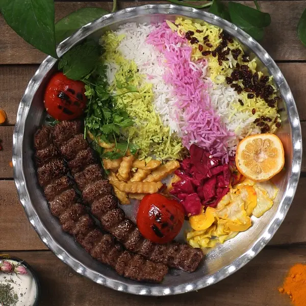 چلو کوبیده دوسیخ