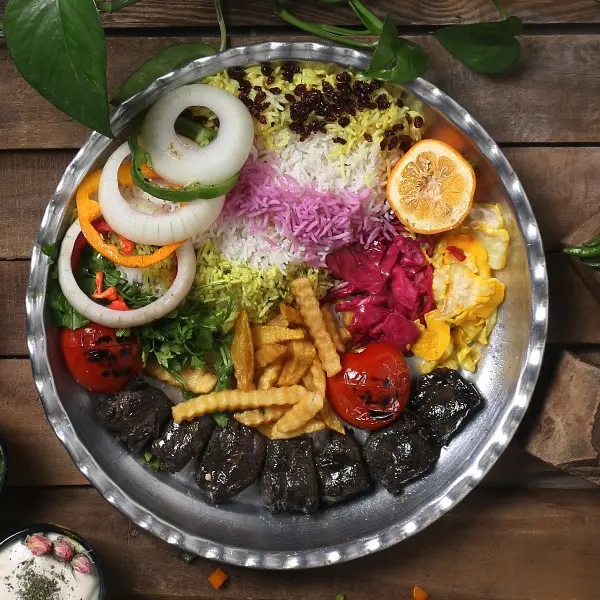 چلو جوجه فسنجونی