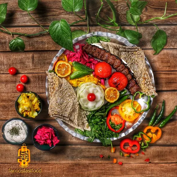 خوراک کوبیده تک سیخ 