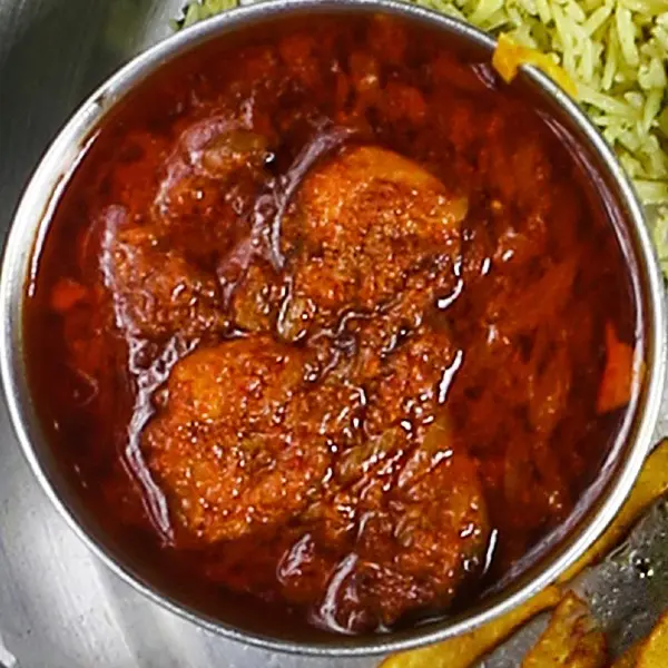خوراک دوپیازه میگو