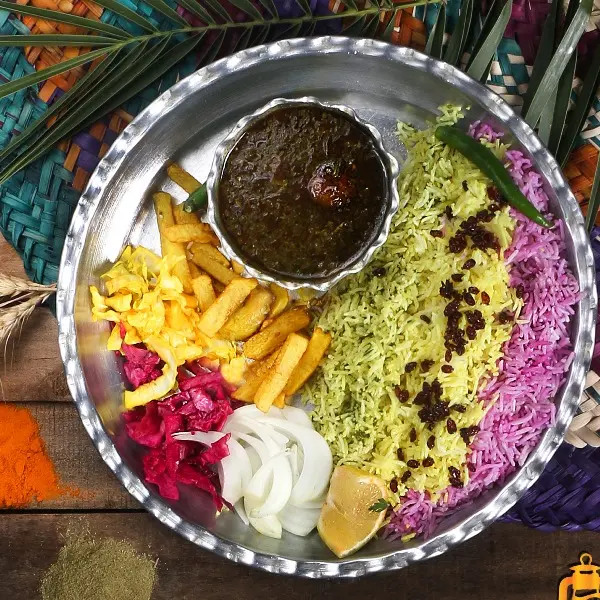 چلو قلیه میگو