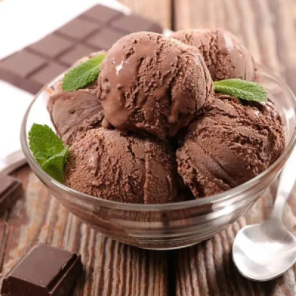   بستنی شکلات(chocolate ice cream)